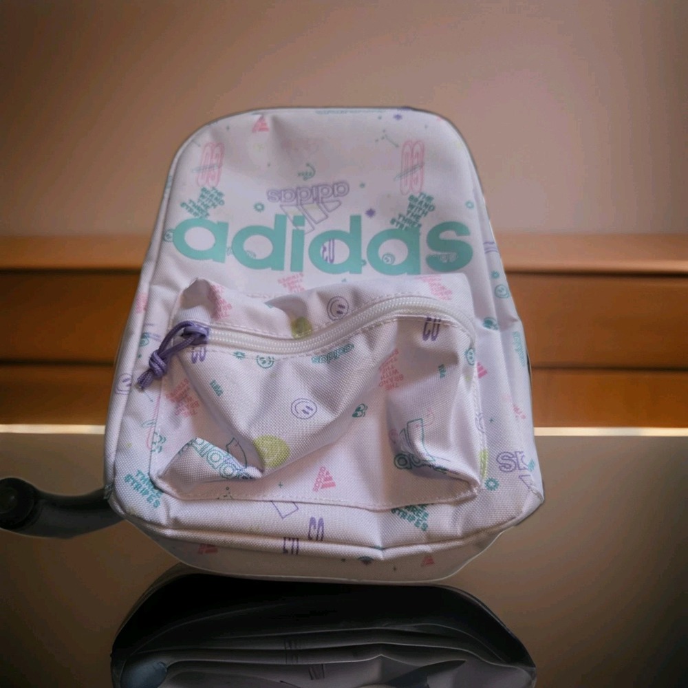 Adidas Santiago 2 Lunch Bag Jersey White / White Rainbow Insulated 5152945 B177